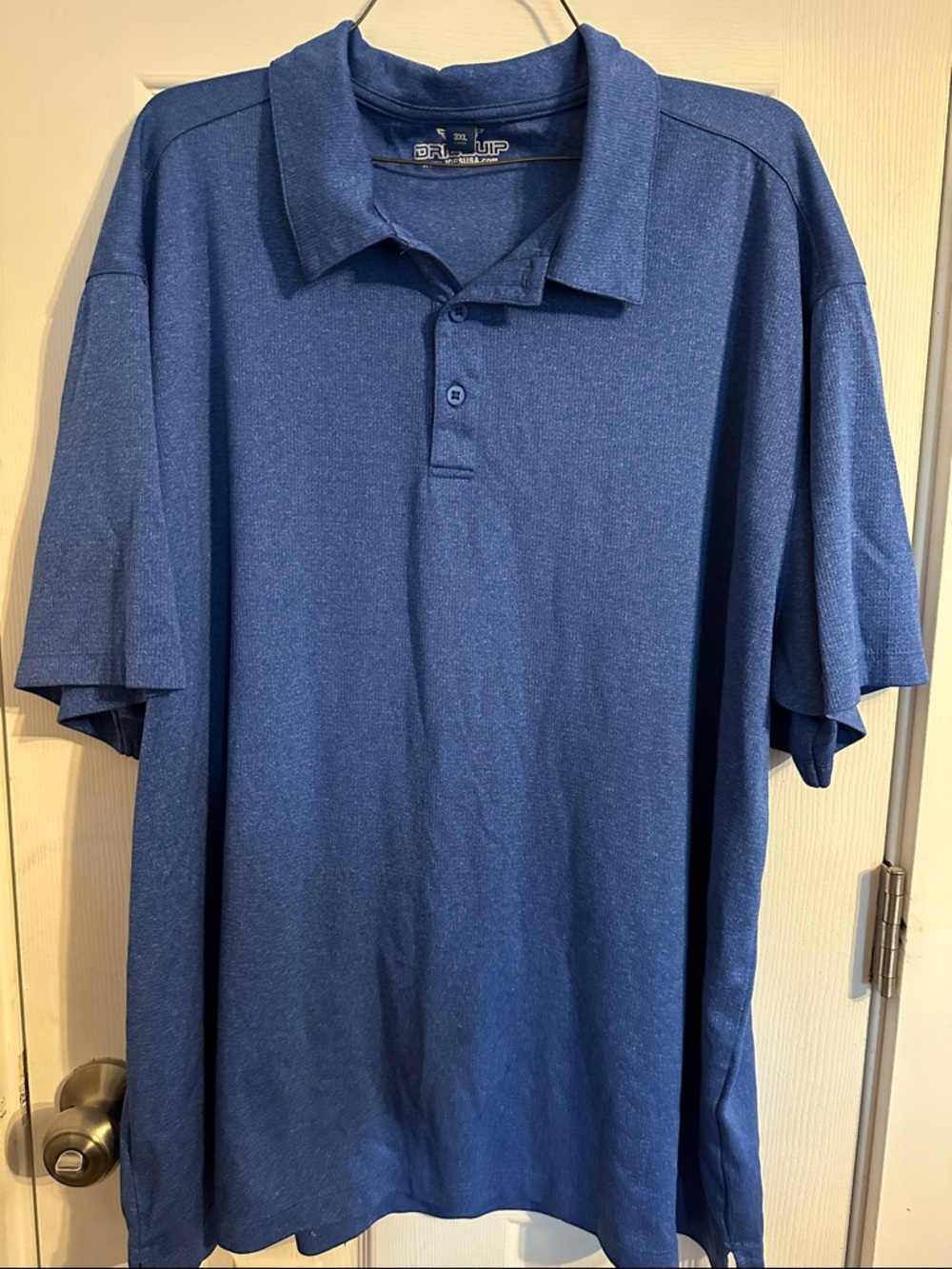 Men’s Blue Polo Shirt 3XL